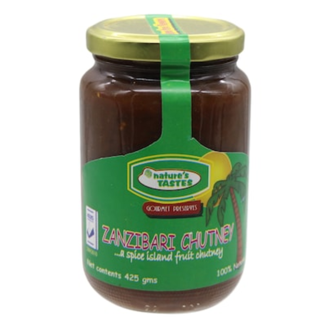 NATURES TASTES ZANZIBAR CHUTNEY 425G